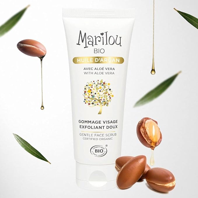 Gommage pour le Visage à l'Huile d'Argan